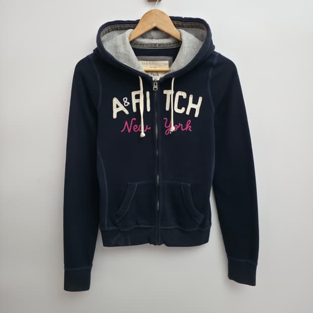 [S] 아베크롬비 네이비 후드집업