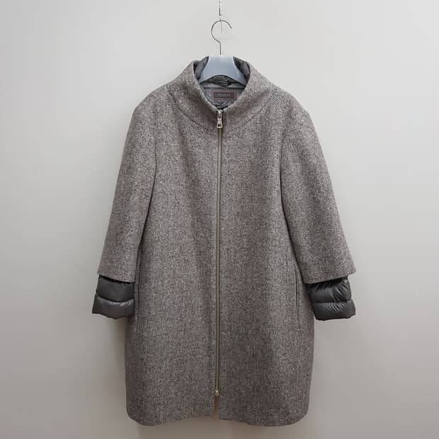 PESERICO 페세리코 패딩 라이너 투웨이 코트 46사이즈