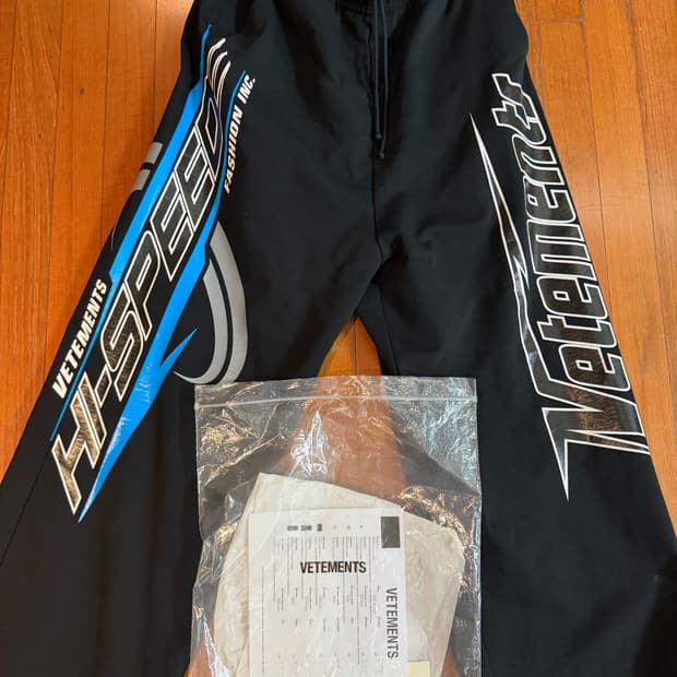 [L] 22FW 베트멍 하이스피드 스웻 팬츠