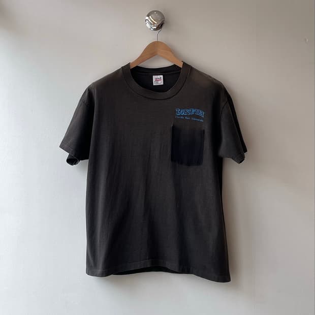 90‘s USA Ghost pocket T-shirt 고스트포켓 티셔츠