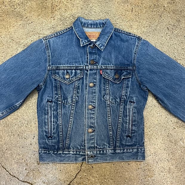 레어 90s 빈티지 USA 리바이스 데님자켓 청자켓