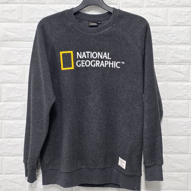 택포) 내셔널지오그래픽 기모 맨투맨 XL