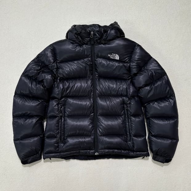 노스페이스 후드 경량 패딩 90-95