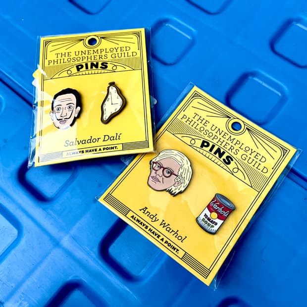 호주 현대미술관(MCA) 한정판 아티스트 핀 뱃지 세트