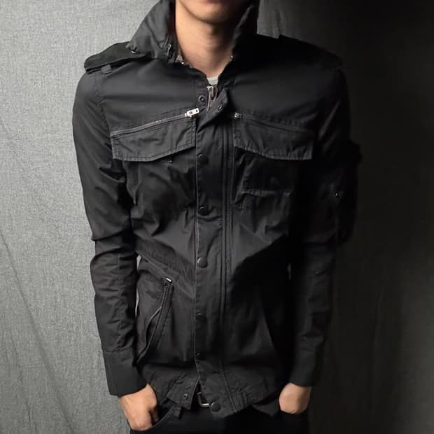 L.G.B. 멀티 지퍼 본디지 자켓