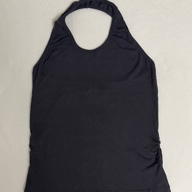 foeto all round halter sleeveless 차콜
