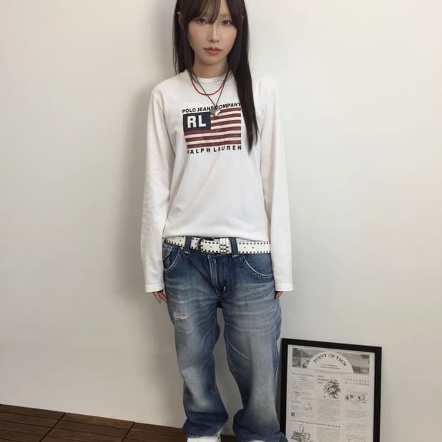 00s Polo Jeans RL Flag Long Sleeve