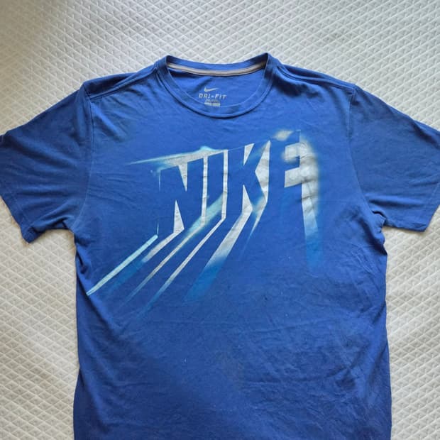 [NIKE] 블루셔츠