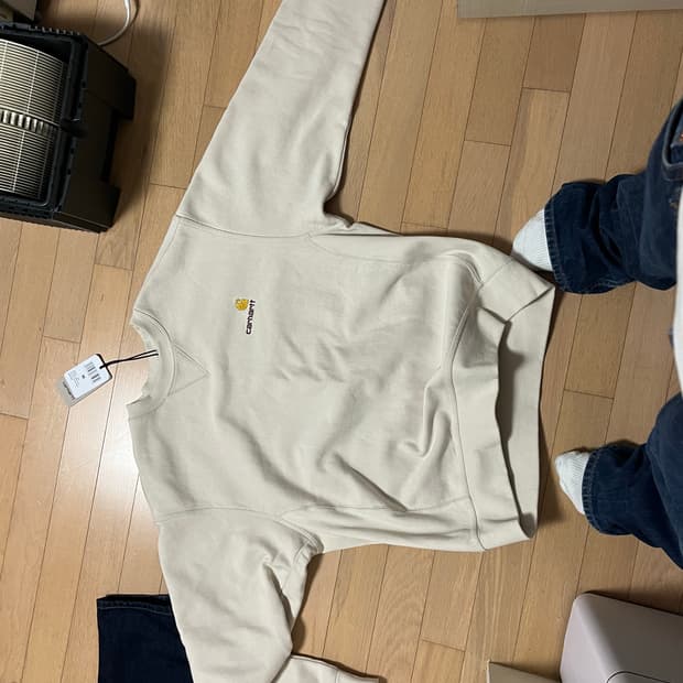 칼하트윕 맨투맨 베이지 m(새상품)