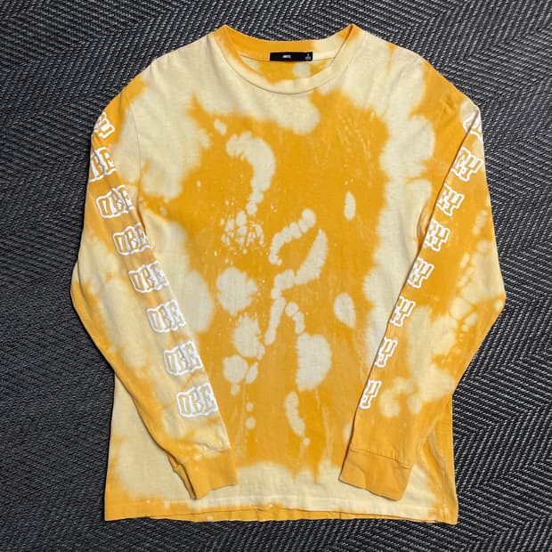 오베이 슬리브 로고 타이다이 긴팔 롱 슬리브o 5132