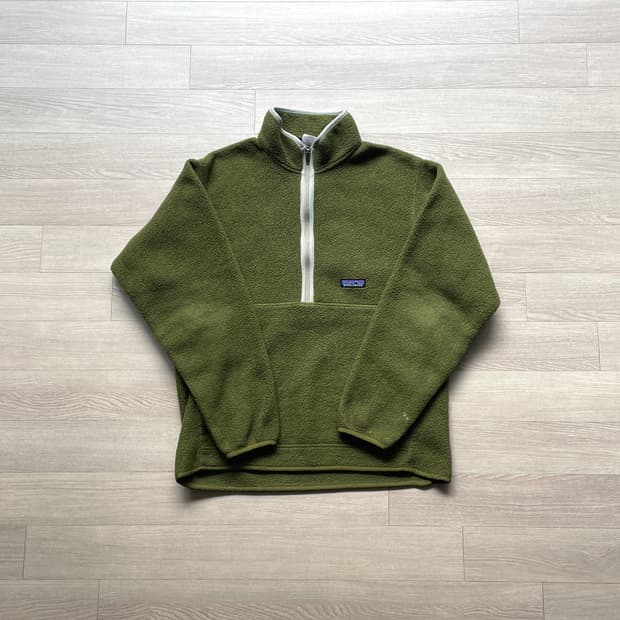 파타고니아 집업 신칠라 그린 마수피얼 플리스  patagonia