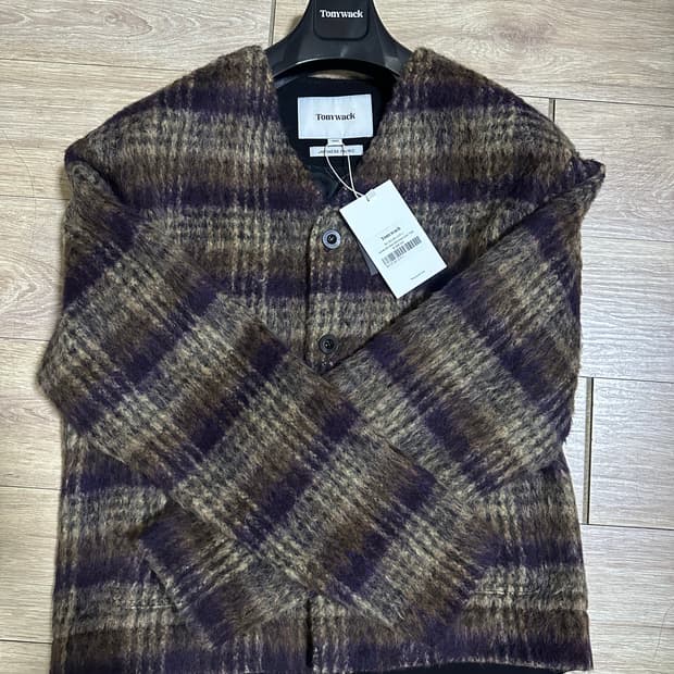 토니웩 모헤어 블루종( 가디건)  L