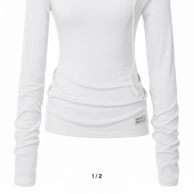 이네기 버클 스트랩 롱슬리브