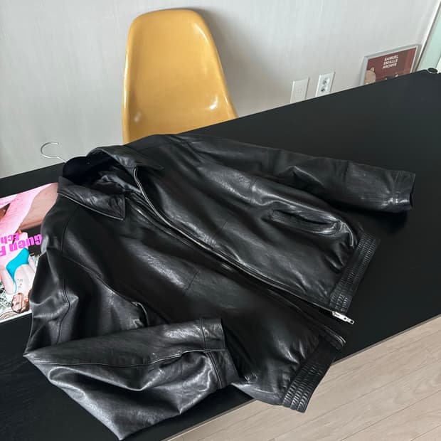 youth 워시드 레더 L