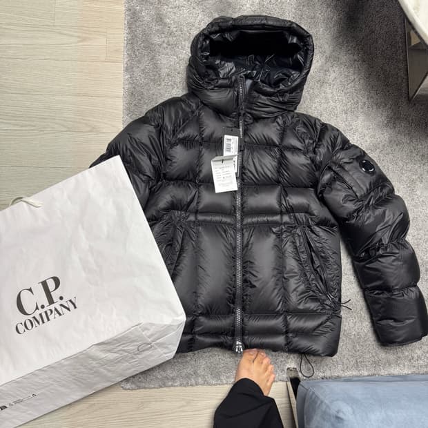 cp컴퍼니 24fw 디디쉘M 백화점판 블랙 dd쉘