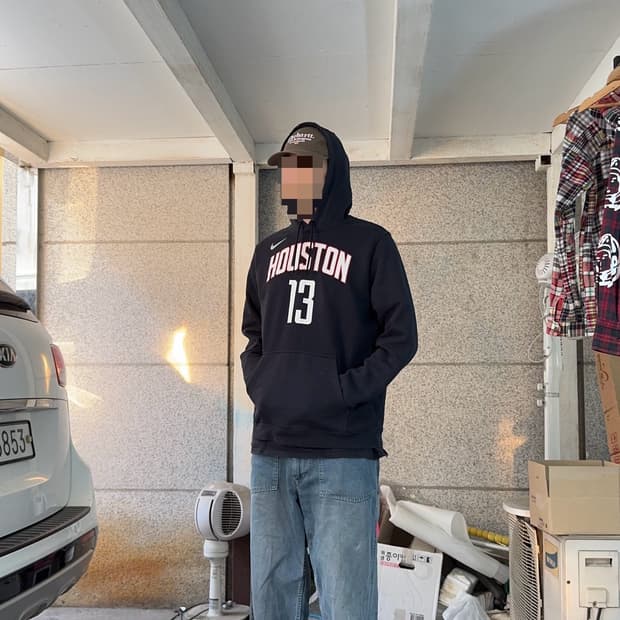 나이키 제임스 하든 로고 후드티