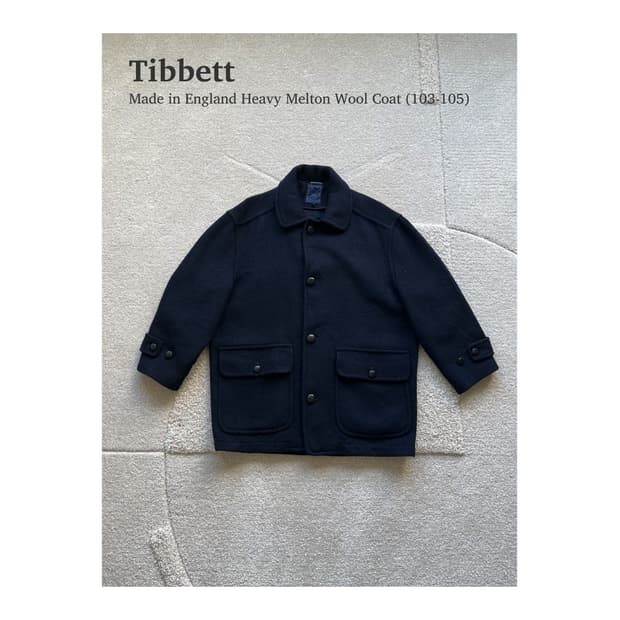 티베트 헤비 멜튼 울 코트 (103-105)