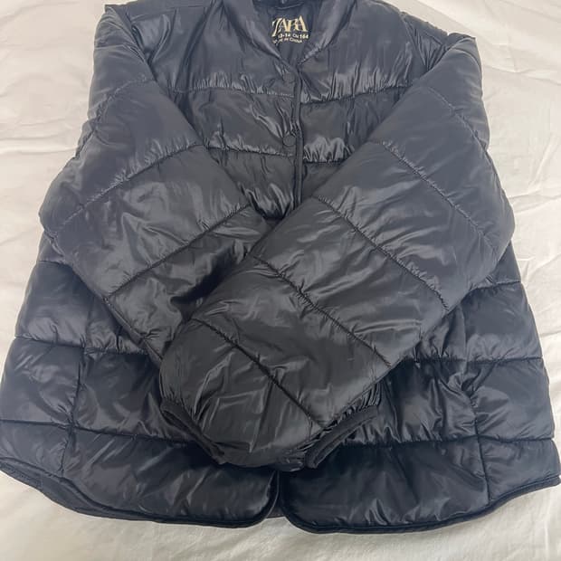 자라 경량 패딩