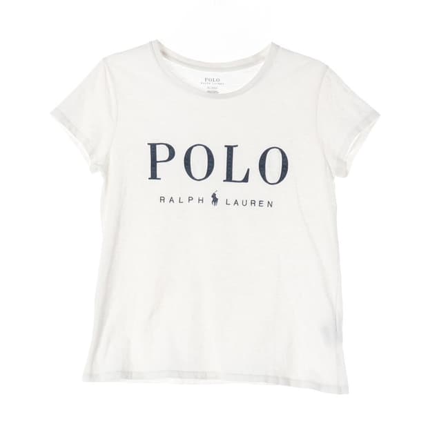 폴로 랄프로렌 빅로고 프린팅 라운드 반팔 티셔츠 M