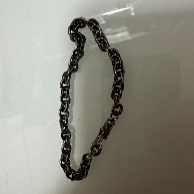 크롬하츠 / 페이퍼 체인 브레이슬릿 / 7인치