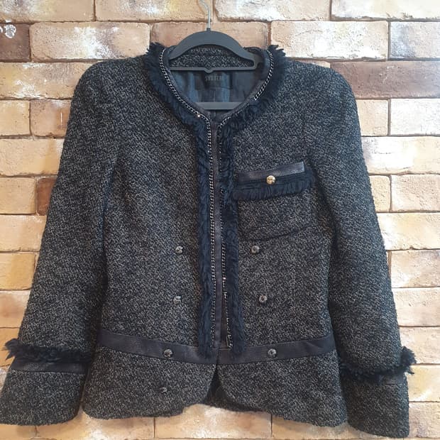 SYSTEM 트위드 자켓