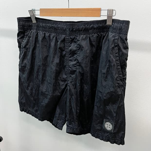 34-36) 스톤아일랜드 나일론 숏츠 