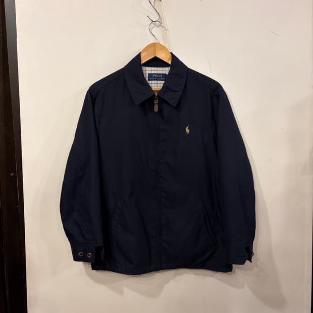 폴로 랄프로렌 바라쿠타 블루종자켓