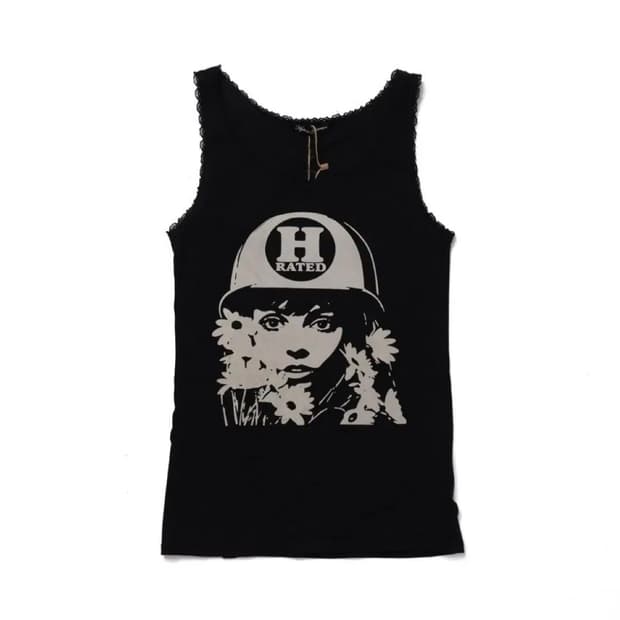 히스테릭글래머 printing sleeveless