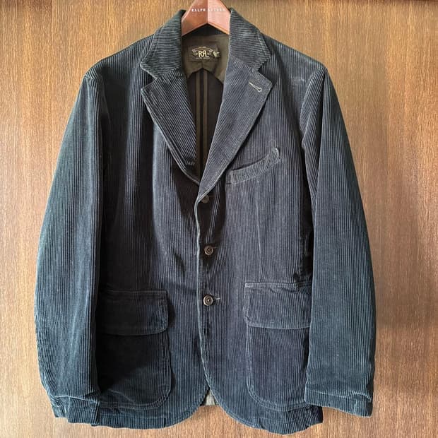 XL 더블알엘 와이드 웨일 코듀로이 스포츠 코트 자켓