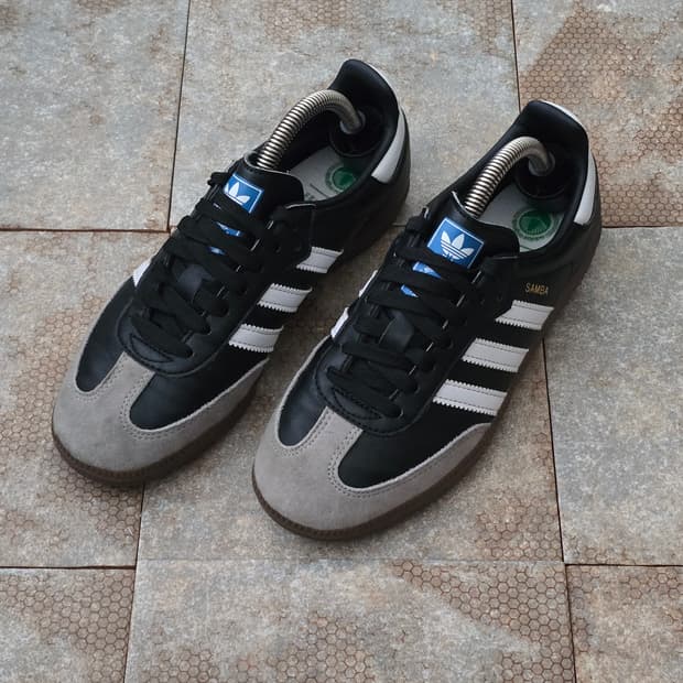 (230)아디다스 삼바 비건 블랙 화이트