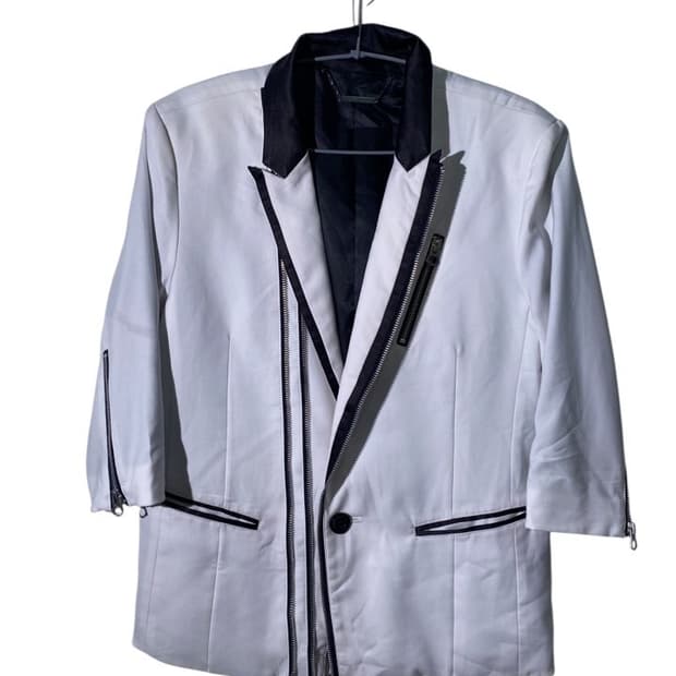 civarize 더블 집업 블레이저