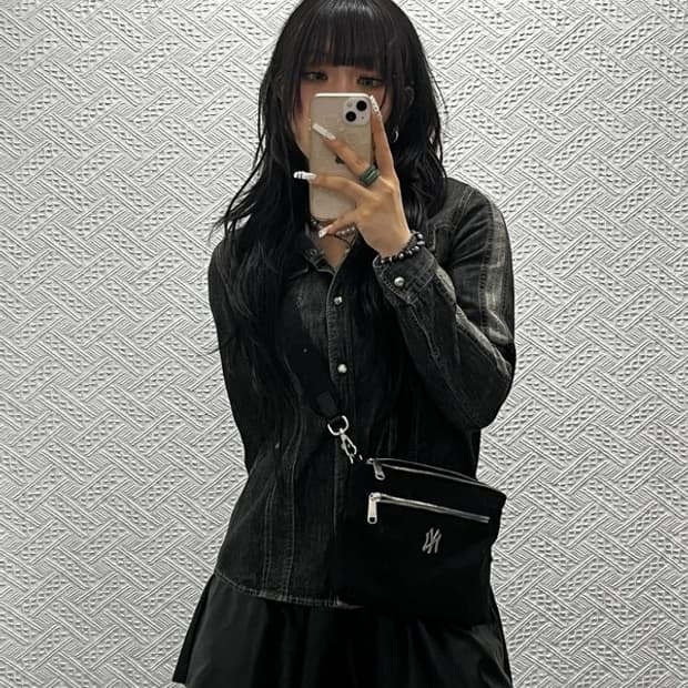 MLB 빈티지 뉴욕양키스 스트릿 캐주얼 키치 크로스백 C10888