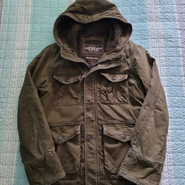 아베크롬비 Abercrombie 윌콕스 울프죠 대장급 헤비야상자켓 110