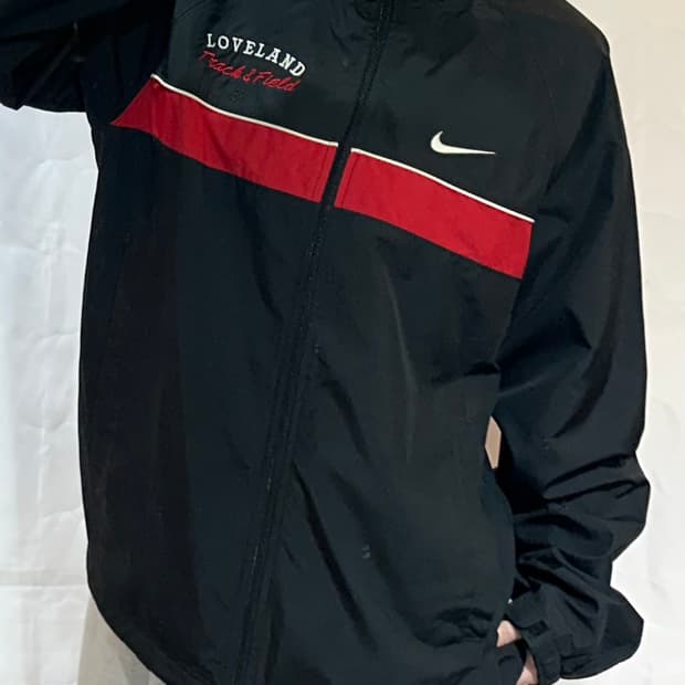 나이키 올드스쿨 미들라인 바람막이