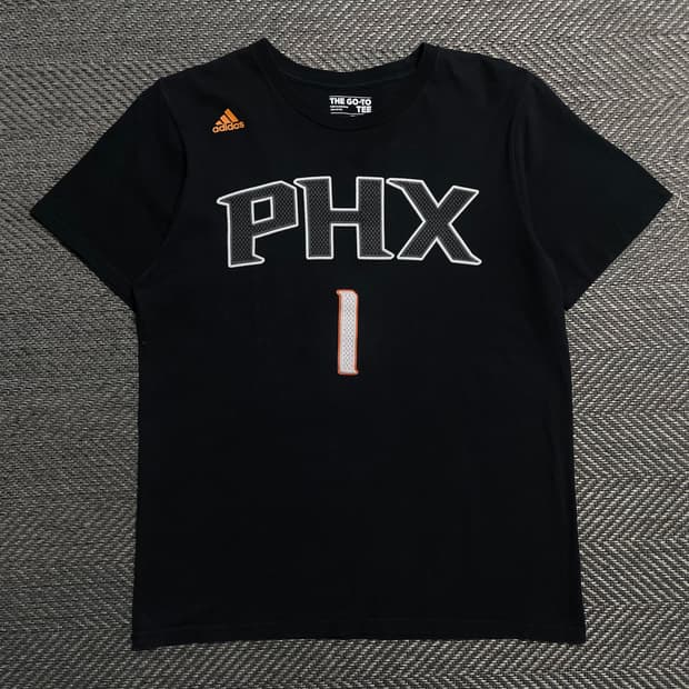 USA 아디다스 NBA BOOKER 바스켓볼 반팔 티셔츠o 5412