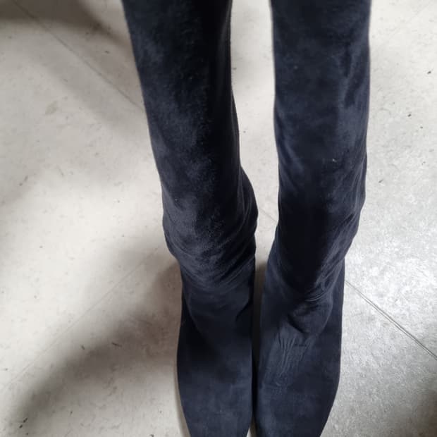 도르가스 뉴욕 여성 스웨이드 롱부츠 