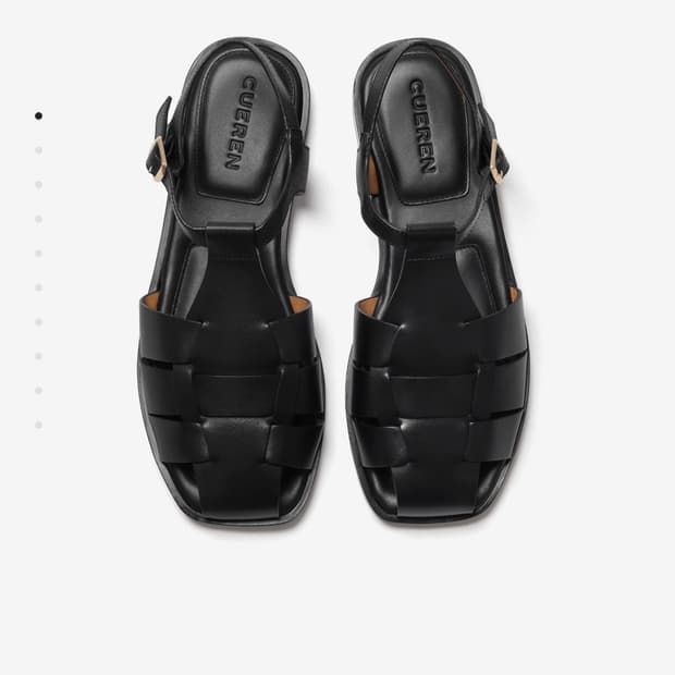 쿠에른 eze03 블랙 샌들 250