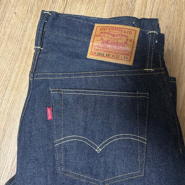 리바이스  1954 501ZXX 셀비지 W32 L34