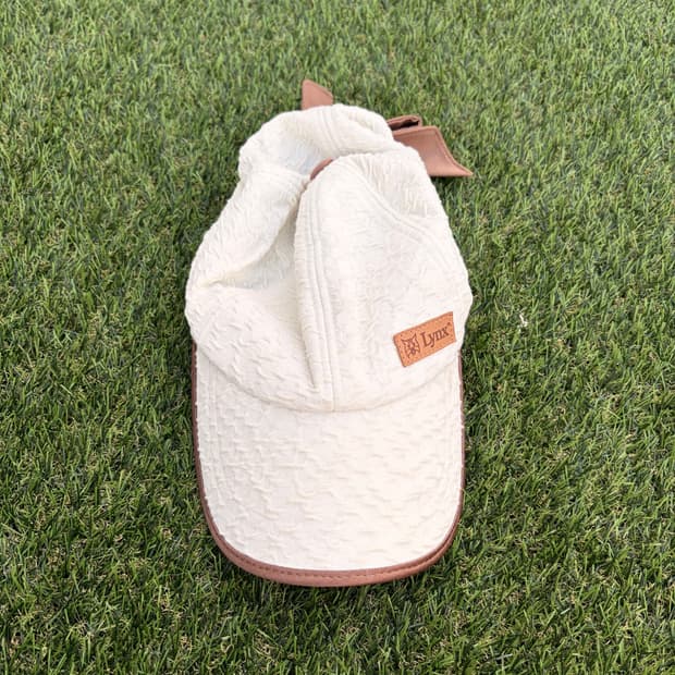 LYNX링스 빅리본 아이보리 캡