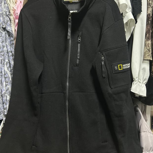 내셔널지오그래픽 니트집업