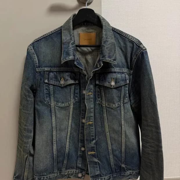 생로랑 녹워싱 퍼머넌트 청자켓 50