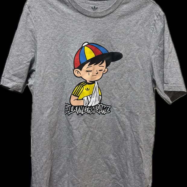 퍼킹어썸 아디다스 반팔 M