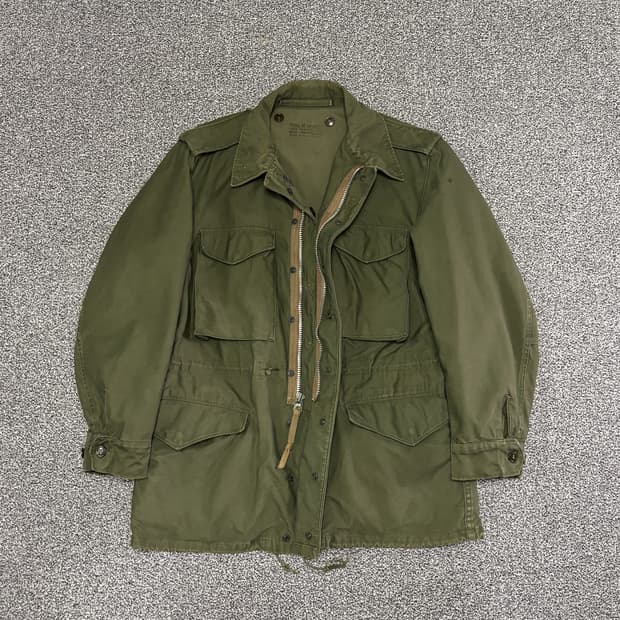 50s 오리지널 M51 필드자켓 초기형 M-R