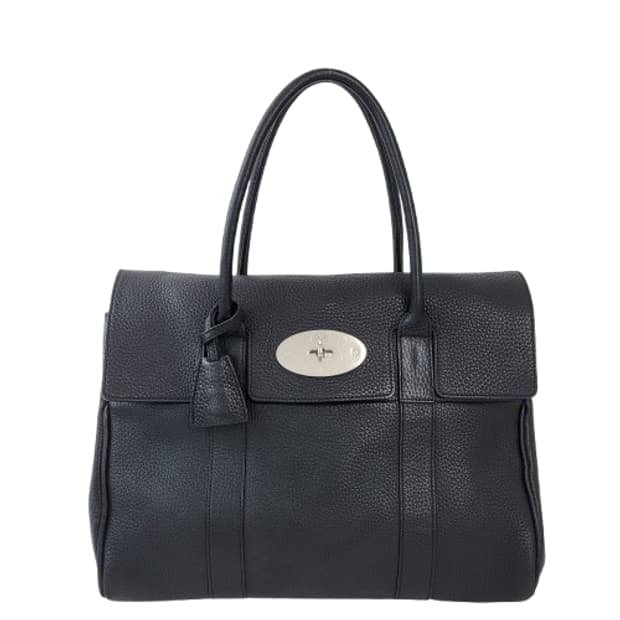 정품 멀버리 베이스워터 클래식 페블가죽 블랙 한정판