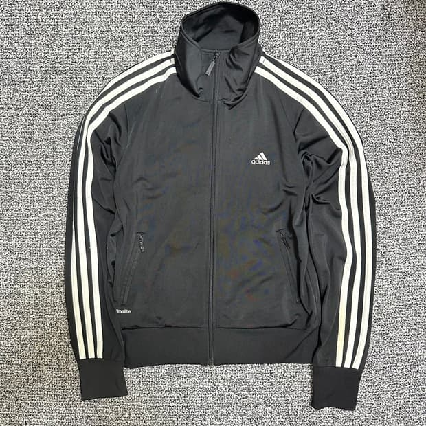 (95) 아디다스 검흰 트랙탑 져지