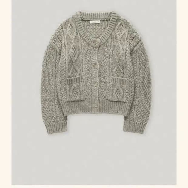 Smooth 스무스무드 chalets cable cardigan
