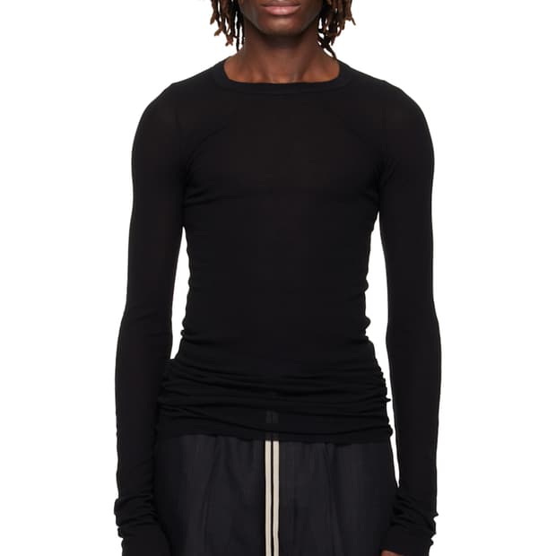 릭오웬스 SS25 립 롱슬리브 RC 블랙 