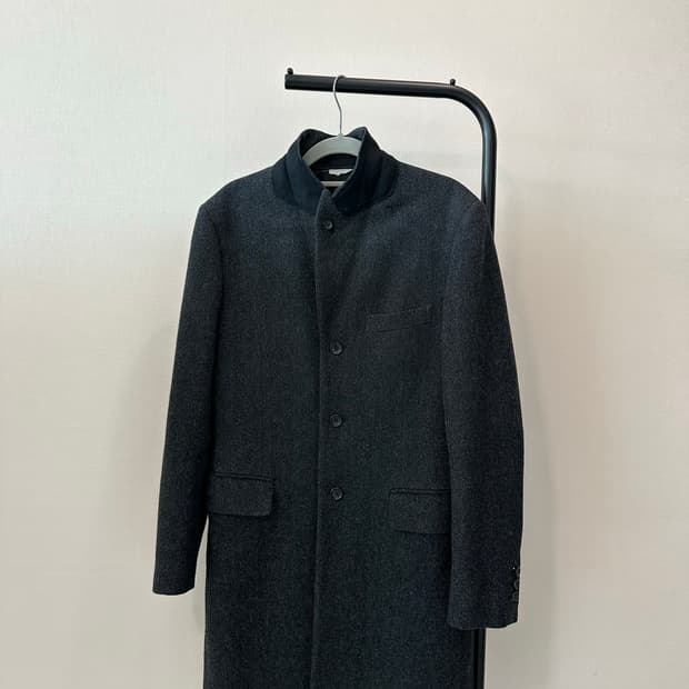 꼼데가르송 옴므 플러스 2006 울 헤링본 코트