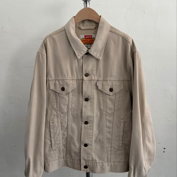 Levi’s 리바이스 베이지 코듀로이 트러커 자켓