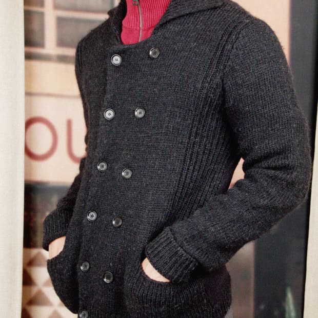 Wool Double Breasted Jacket